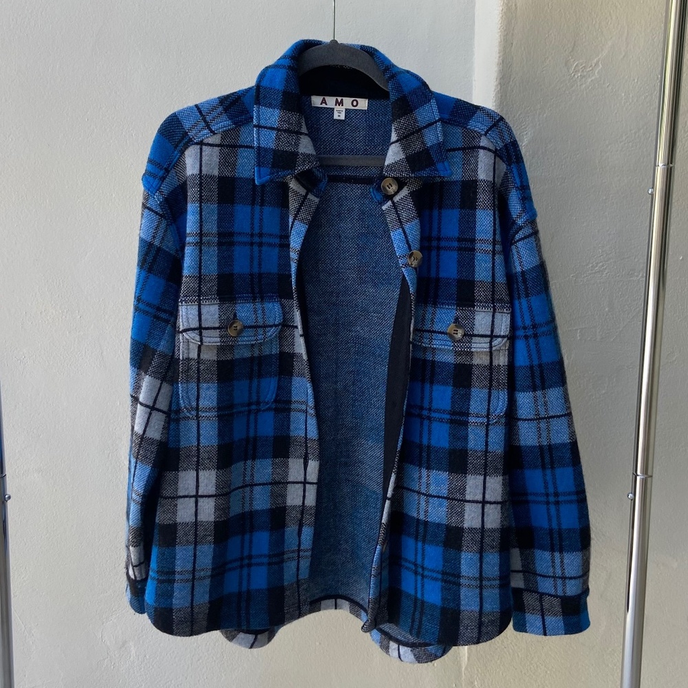 Amo Denim Wool Flannel Shirt